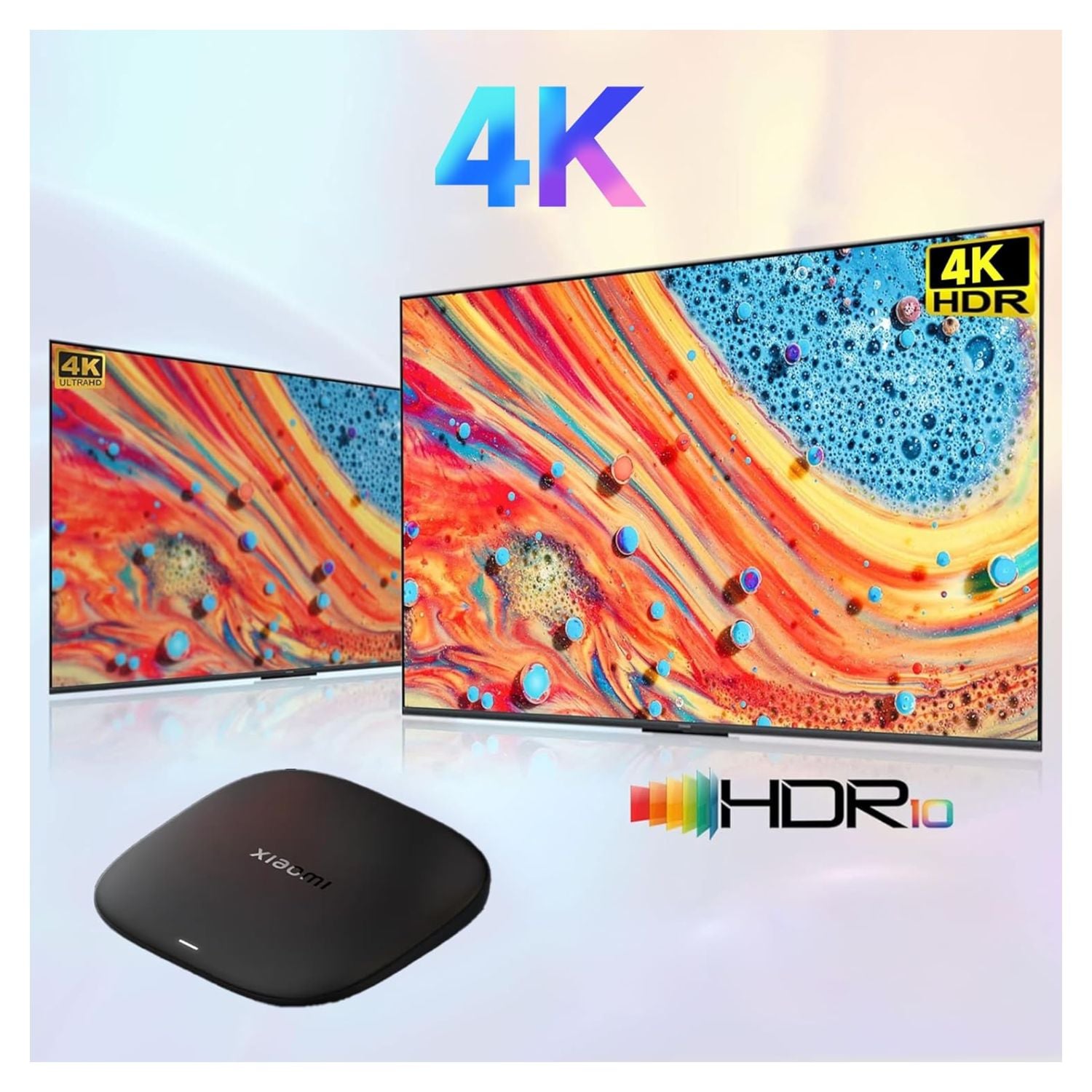 XIAOMI TV BOX S 3RA GEN 4K UHD 32GB 2GB CONTROL VOZ GOOGLE TV NEGRO - 4