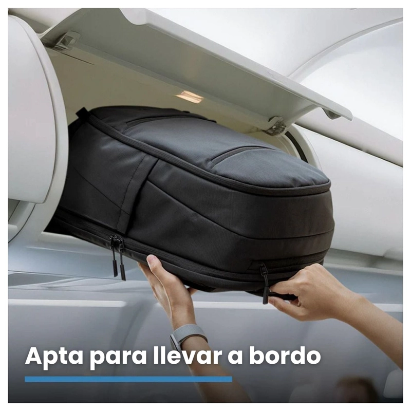 TOMTOC MOCHILA URBANEX-T77 PARA MACBOOK 16' 22L NEGRO - 3