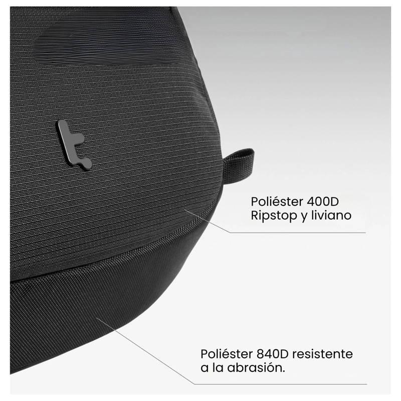 TOMTOC MOCHILA URBANEX-T77 PARA MACBOOK 16' 22L NEGRO - 8