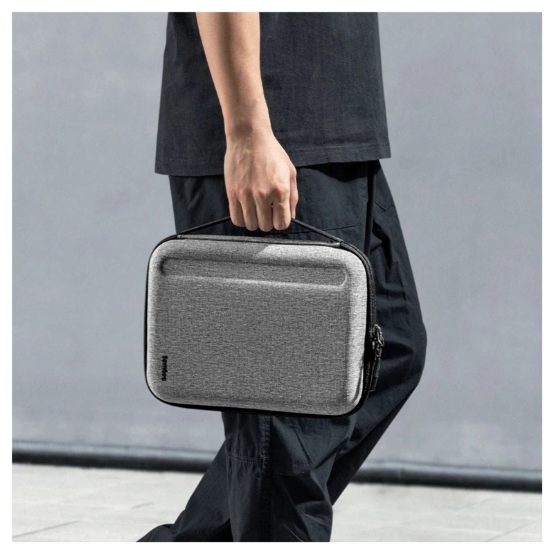 TOMTOC FUNDA RIGIDA PORTAFOLIO PLUS FANCYCASE-B06 PARA IPAD AIR / PRO 11' GRIS - 2