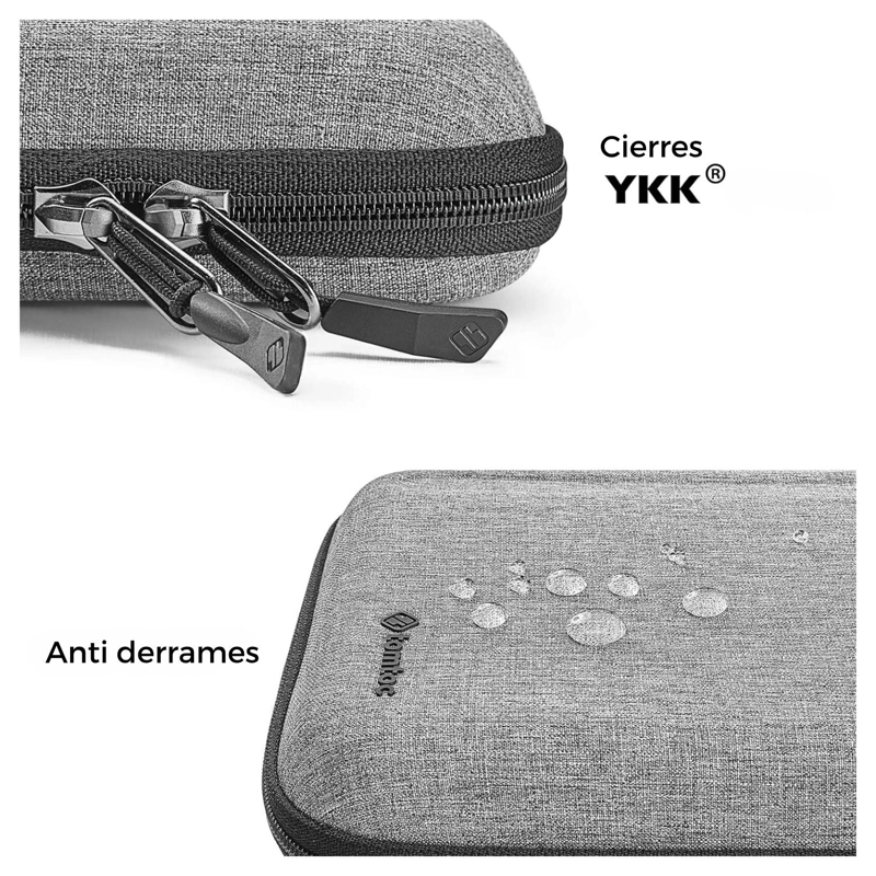 TOMTOC FUNDA RIGIDA PORTAFOLIO PLUS FANCYCASE-B06 PARA IPAD AIR / PRO 11' GRIS - 4