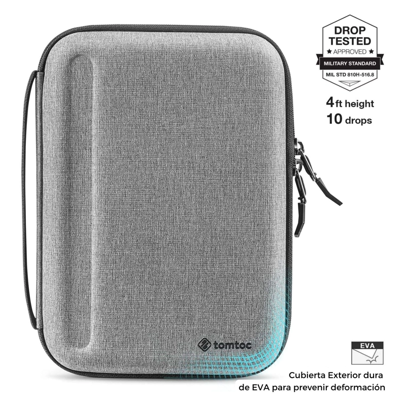 TOMTOC FUNDA RIGIDA PORTAFOLIO PLUS FANCYCASE-B06 PARA IPAD AIR / PRO 11' GRIS - 6