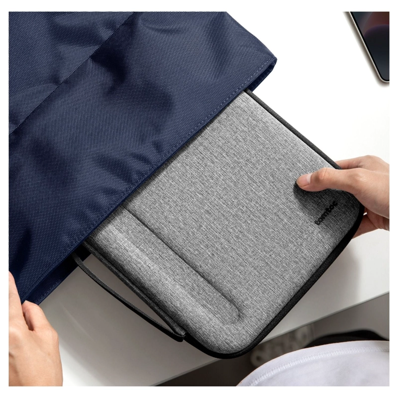 TOMTOC FUNDA RIGIDA PORTAFOLIO PLUS FANCYCASE-B06 PARA IPAD AIR / PRO 11' GRIS - 9