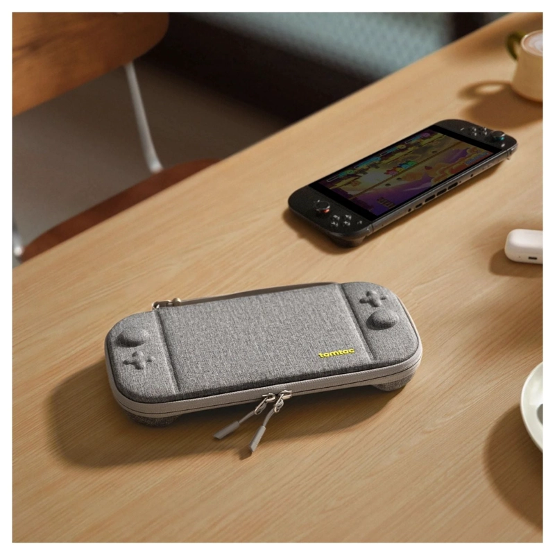 TOMTOC FUNDA RIGIDA FANCYCASE-G05 PARA NINTENDO SWITCH 2 GRIS OSCURO - 5