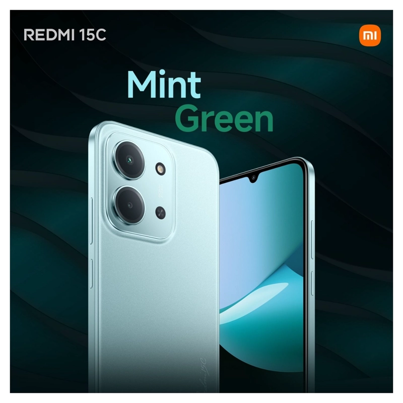 XIAOMI REDMI 15C 4G LTE 8GB + 256GB VERDE MENTA - 4