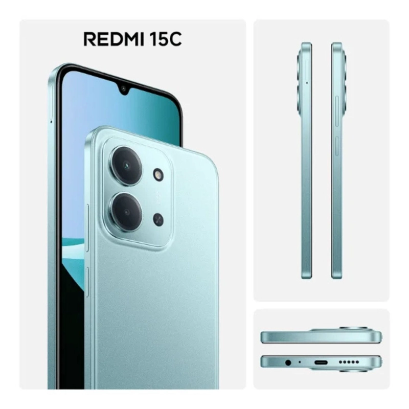 XIAOMI REDMI 15C 4G LTE 8GB + 256GB VERDE MENTA - 8