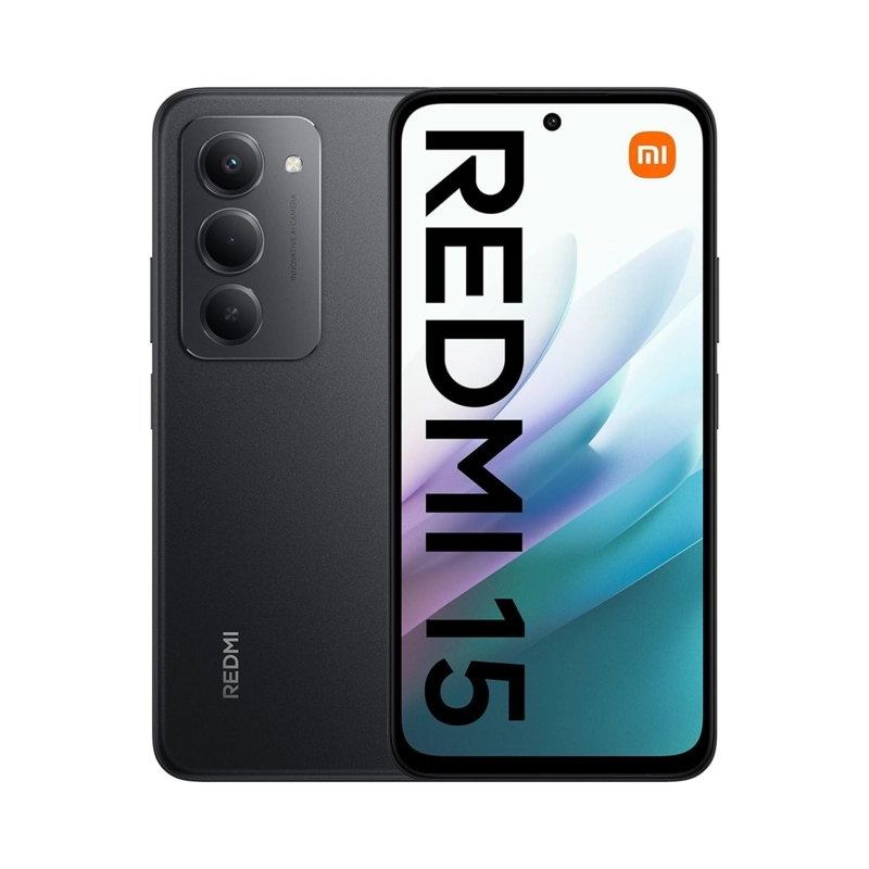 XIAOMI REDMI 15 4G LTE 8GB + 256GB NEGRO MEDIANOCHE