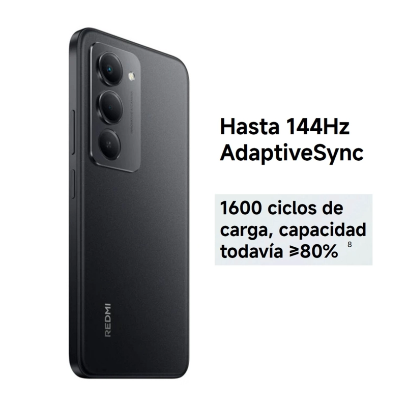 XIAOMI REDMI 15 4G LTE 8GB + 256GB NEGRO MEDIANOCHE - 2