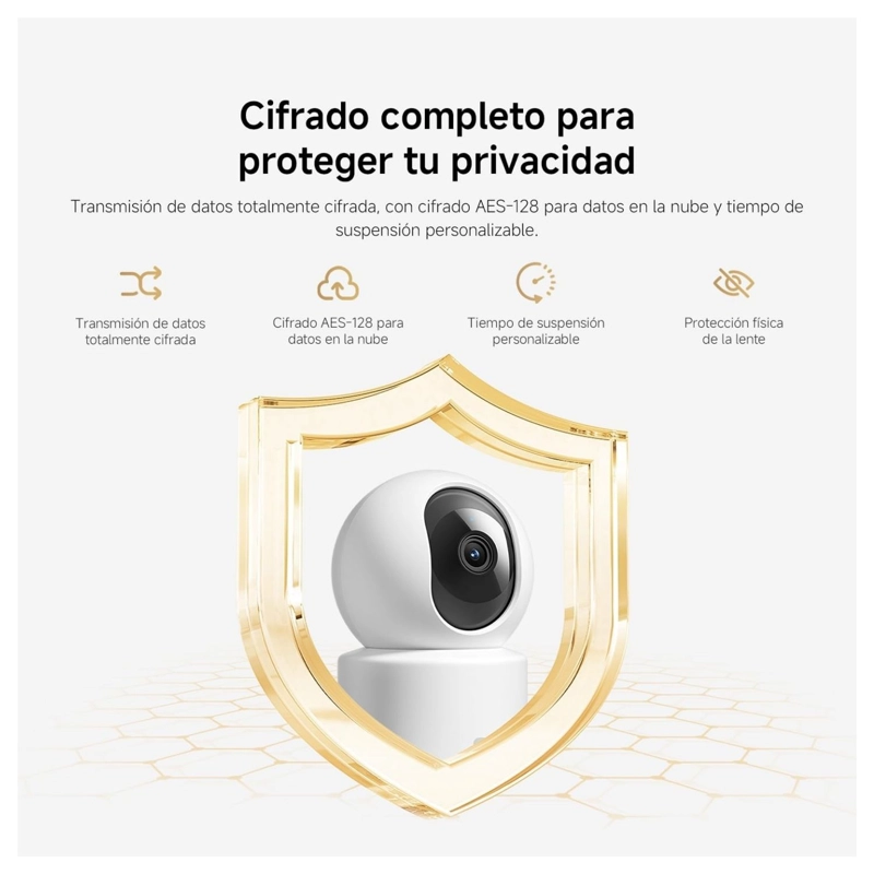 XIAOMI CAMARA DE SEGURIDAD C201 1080P WIFI 6 VISION NOCTURNA BLANCO - 5