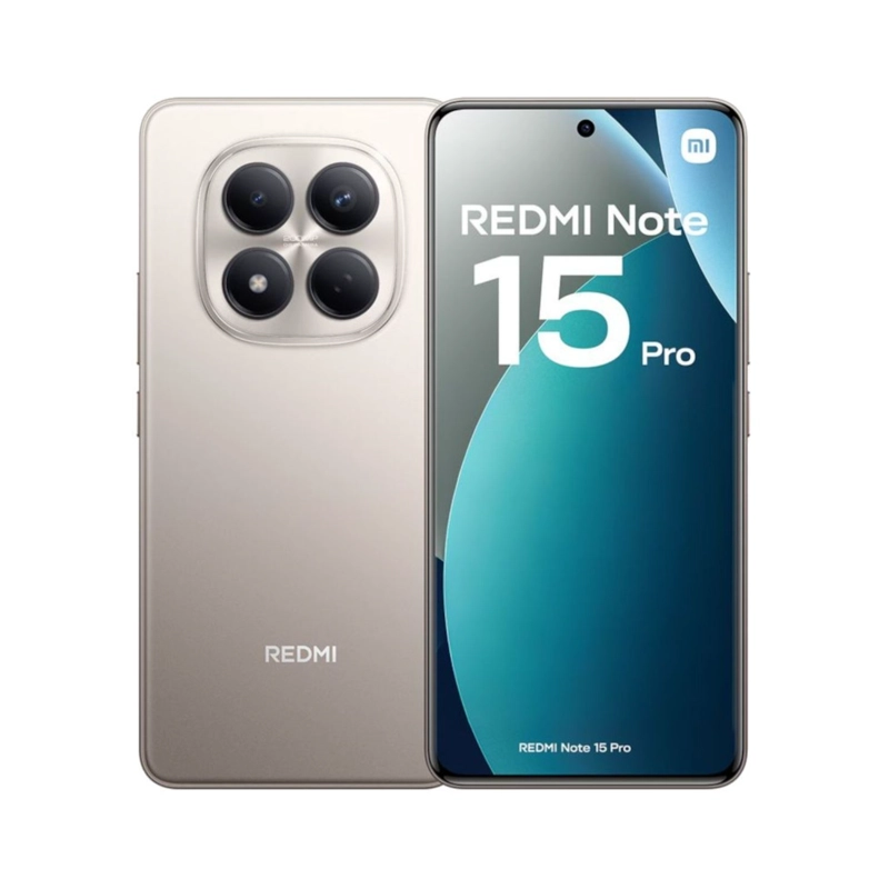 XIAOMI REDMI NOTE 15 PRO 4G 8GB + 256GB TITANIO - 1