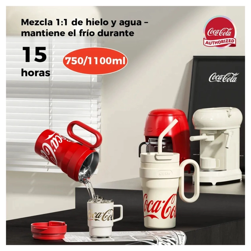 VASO TE RMICO GERM X COCA-COLA 1100 ML BLANCO - 9