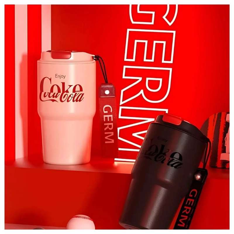 VASO TE RMICO GERM X COCA-COLA 590 ML ROSA CORAL - 8
