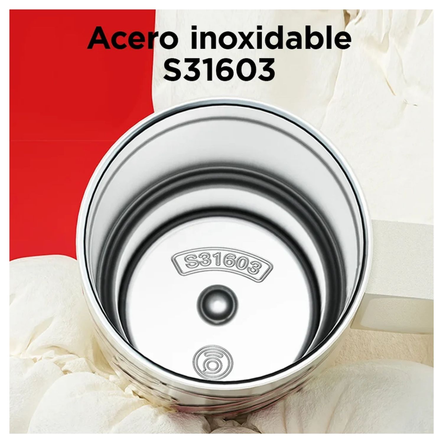 VASO TE RMICO GERM X COCA-COLA 1200 ML SUPER TUMBLER BLANCO - 5