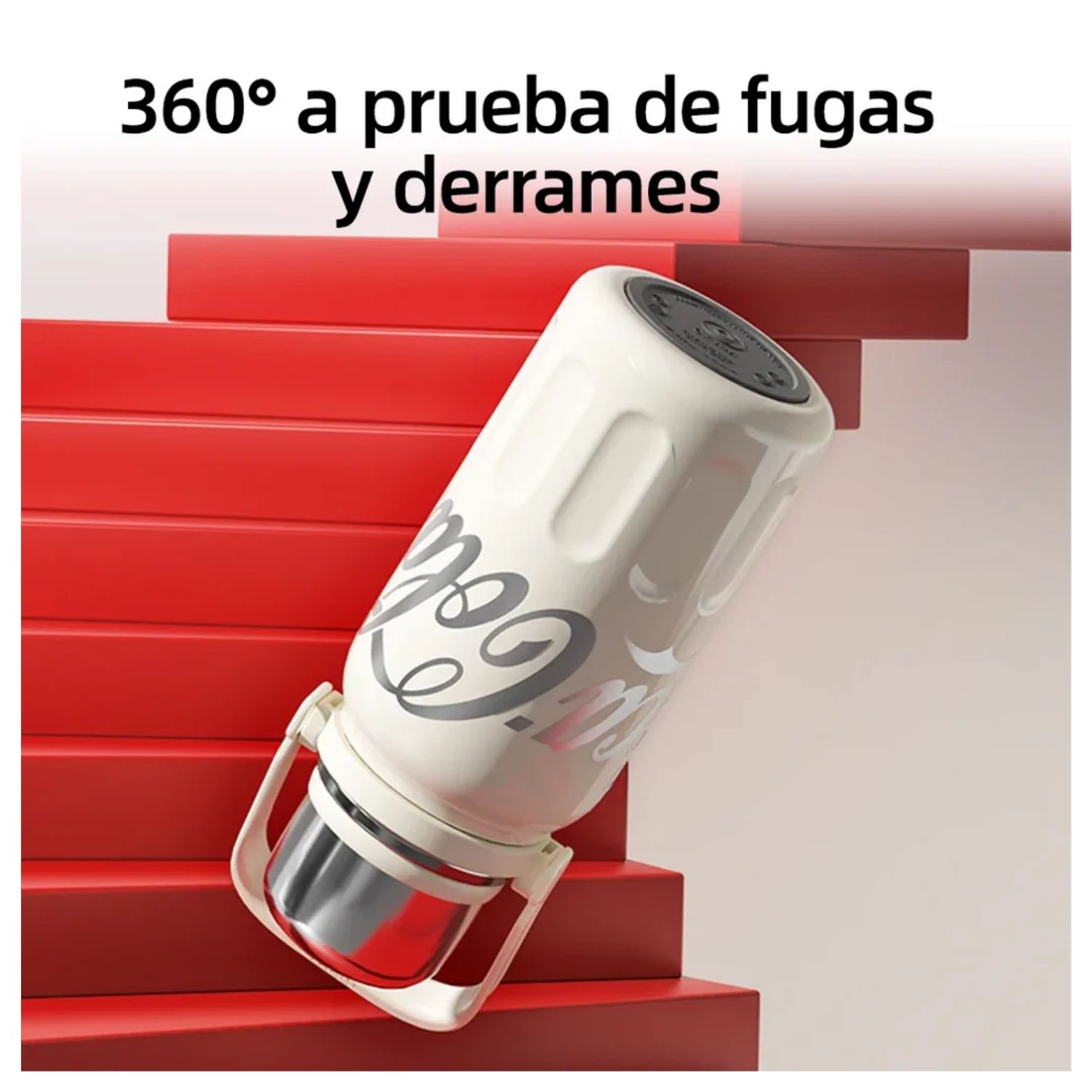 BOTELLA TE RMICA GERM X COCA-COLA 1200 ML TRE BOL ROJO - 5