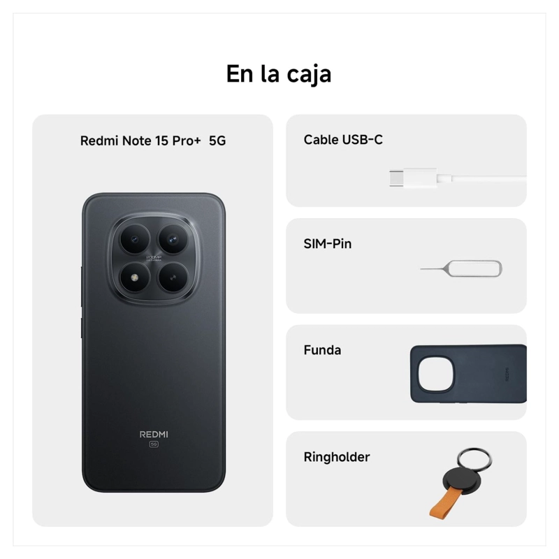 XIAOMI REDMI NOTE 15 PRO+ 5G 8GB + 256GB NEGRO - 10