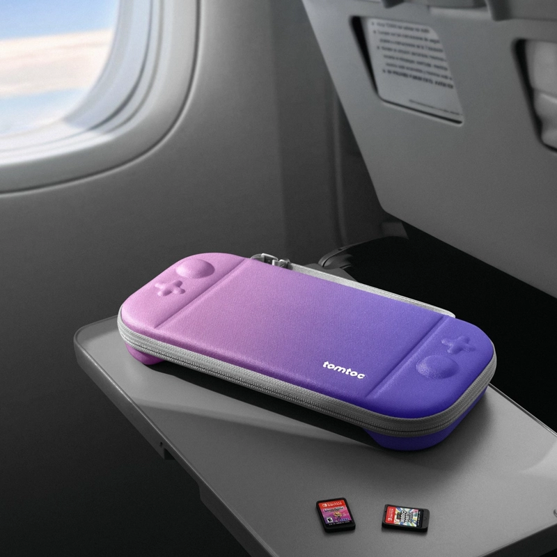 TOMTOC FUNDA RIGIDA FANCYCASE-G05 PARA NINTENDO SWITCH 2 ED. DEGRADADO PURPURA - 5