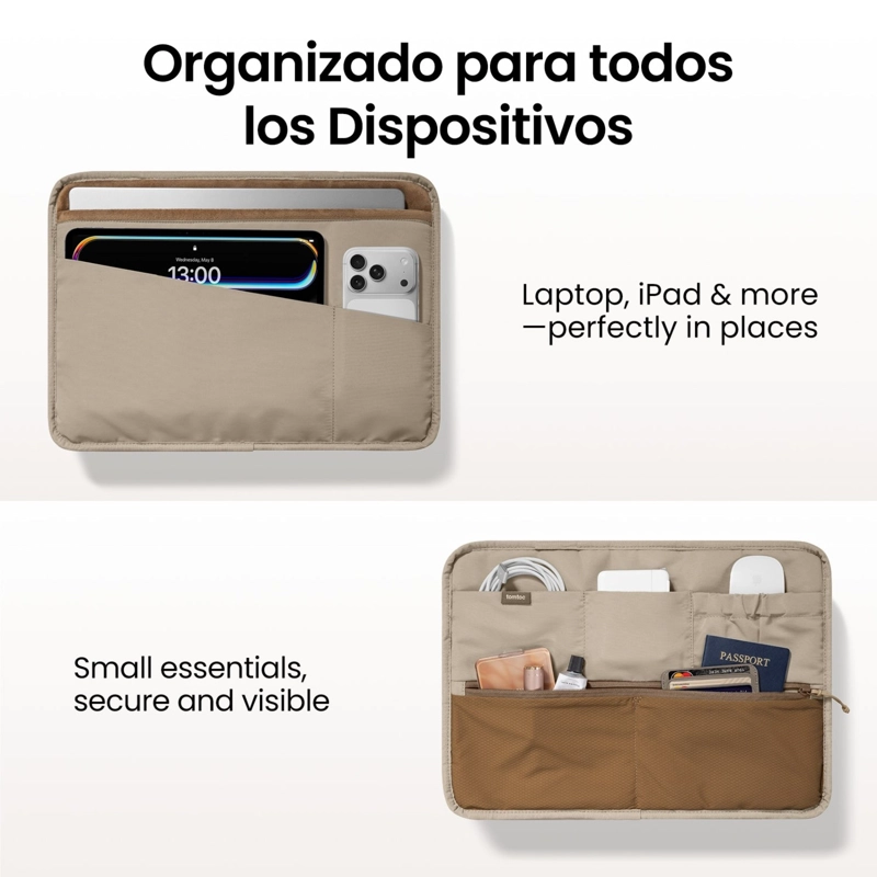 TOMTOC MALETIN TERRA-A28 PARA NOTEBOOK 15' - 16' NEGRO - 4