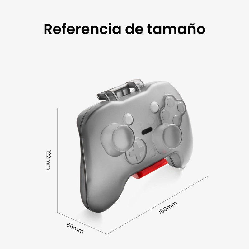TOMTOC ESTUCHE RIGIDO ARMORCASE-G25 PARA CONTROL DE NINTENDO SWITCH 2 NEGRO - 3