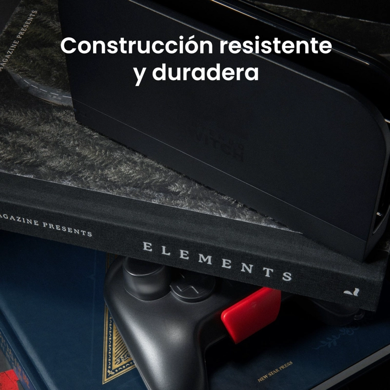 TOMTOC ESTUCHE RIGIDO ARMORCASE-G25 PARA CONTROL DE NINTENDO SWITCH 2 NEGRO - 5