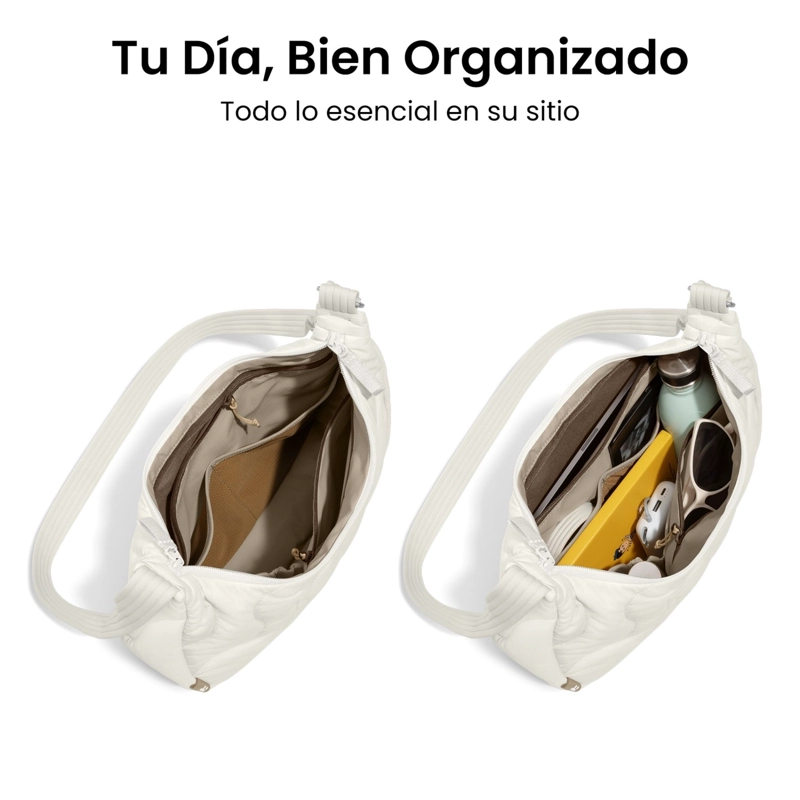 TOMTOC BOLSO BANDOLERA TERRA-T34 LIGERO 9L BLANCO - 3