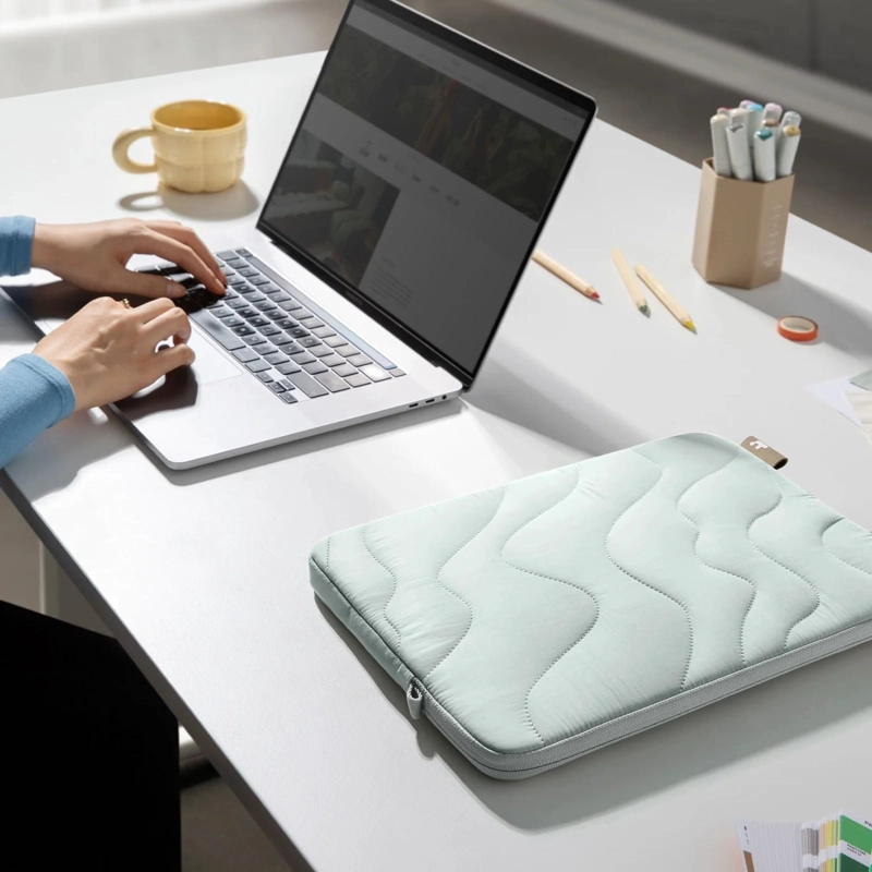 TOMTOC FUNDA TERRA-A27 PARA MACBOOK PRO 14' CELESTE - 2