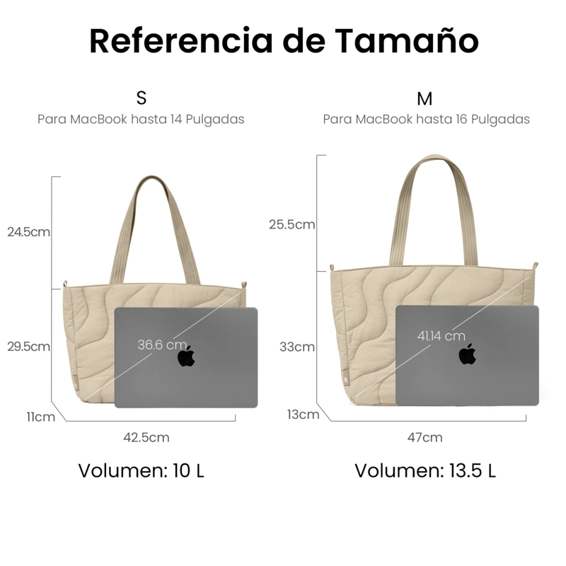 TOMTOC BOLSO TOTE TERRA-T38 13.5L PARA NOTEBOOK 16' CAQUI - 7