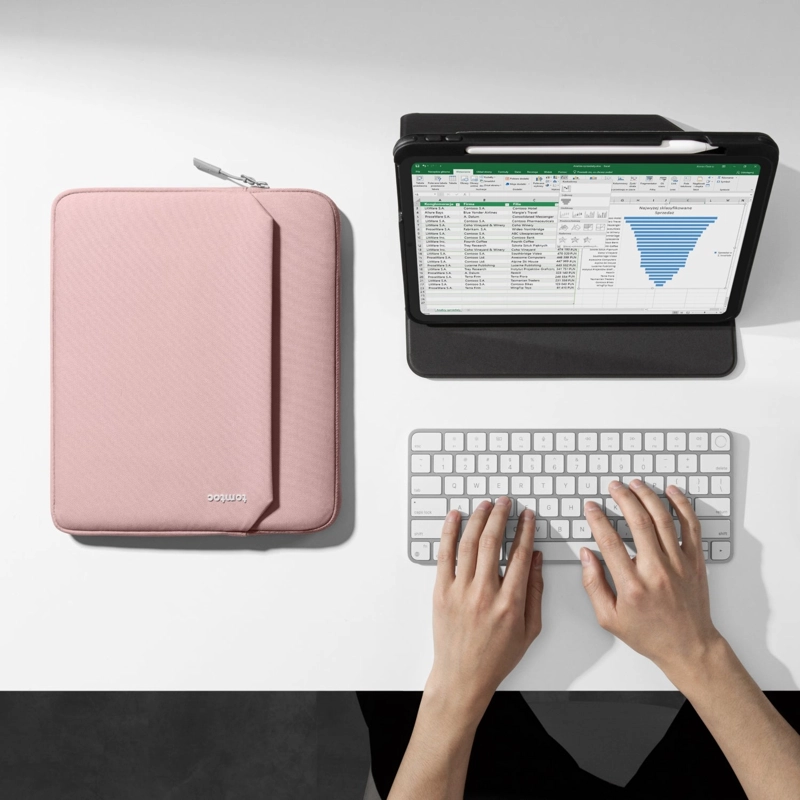 TOMTOC FUNDA LIGHT-B18 PARA IPAD PRO / AIR 11' ROSADO - 7