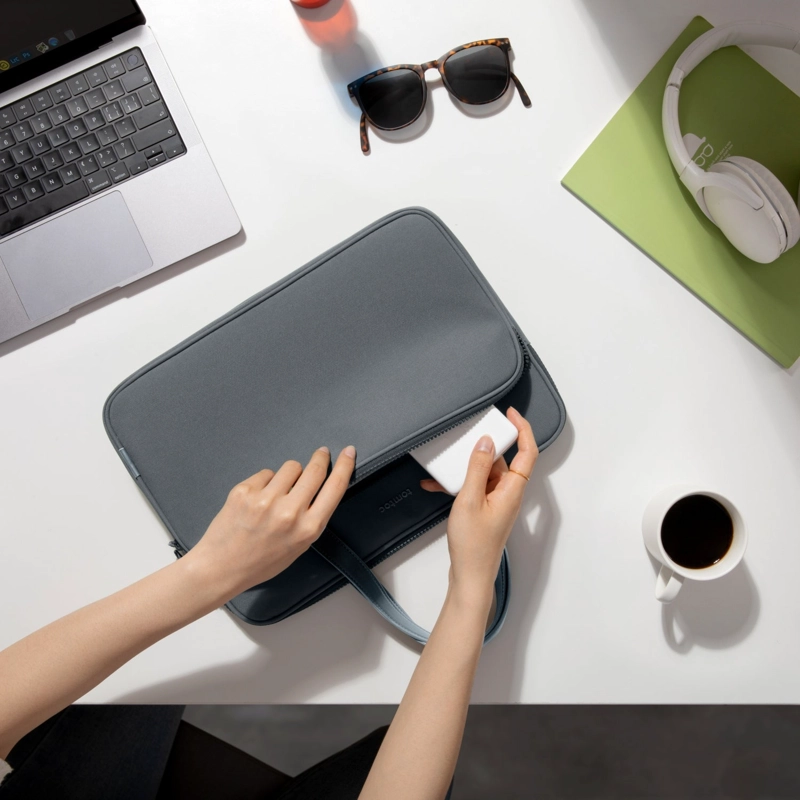 TOMTOC MALETIN VERSATILE-A11 MACBOOK PRO 13,5' GRIS - 7