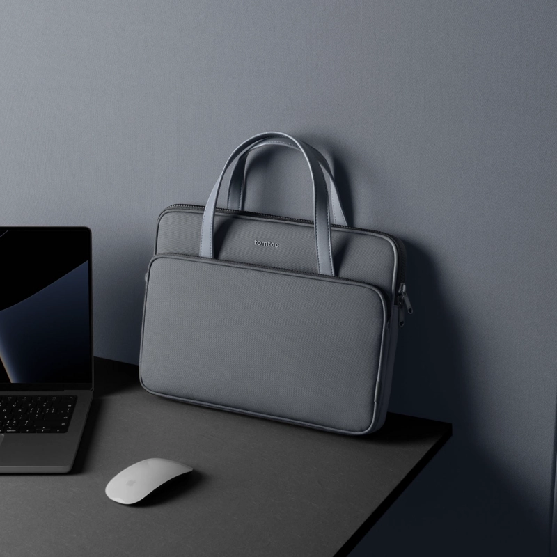 TOMTOC MALETIN VERSATILE-A11 MACBOOK PRO 13,5' GRIS - 9
