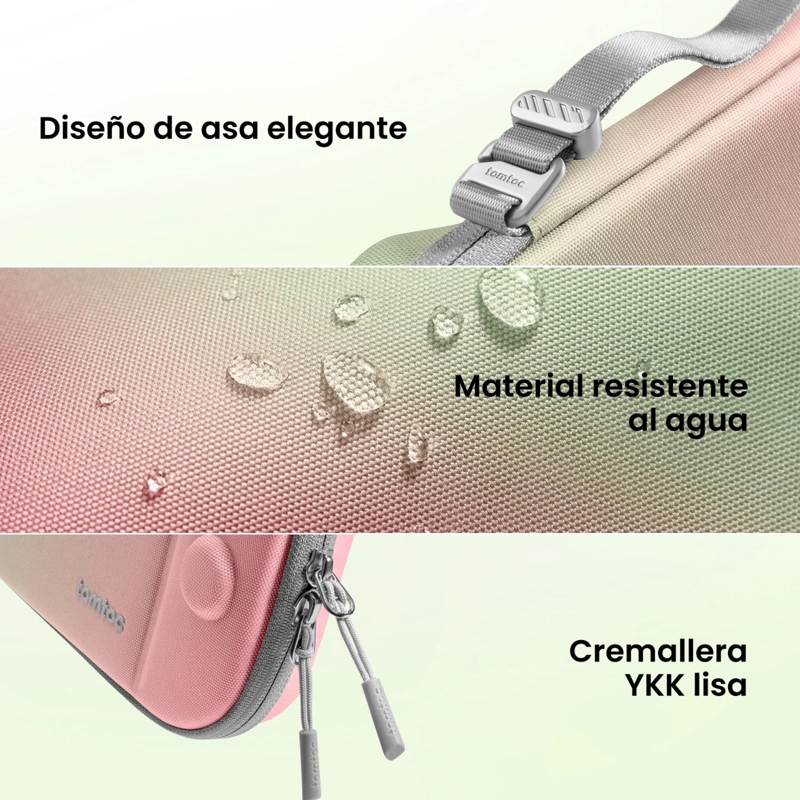 TOMTOC FUNDA RIGIDA FANCYCASE-G05 PARA NINTENDO SWITCH 2 ED. DEGRADADO FLOR DE CEREZO - 5