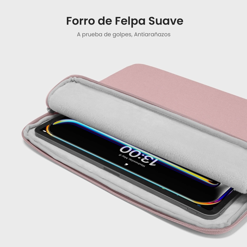 TOMTOC FUNDA LIGHT-A18 PARA MACBOOK PRO 14' ROSADO - 4