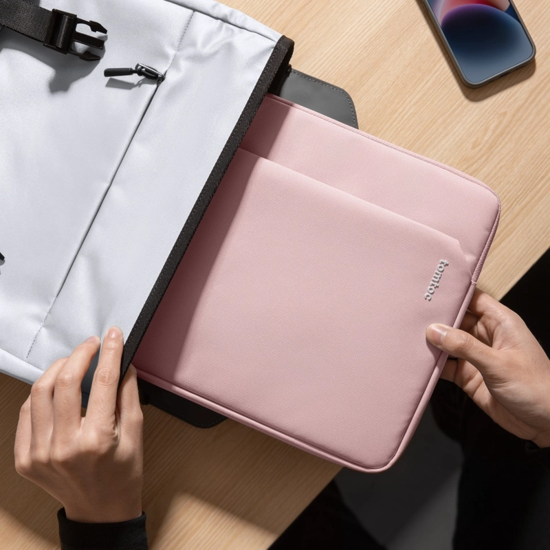 TOMTOC FUNDA LIGHT-A18 PARA MACBOOK PRO 14' ROSADO - 8