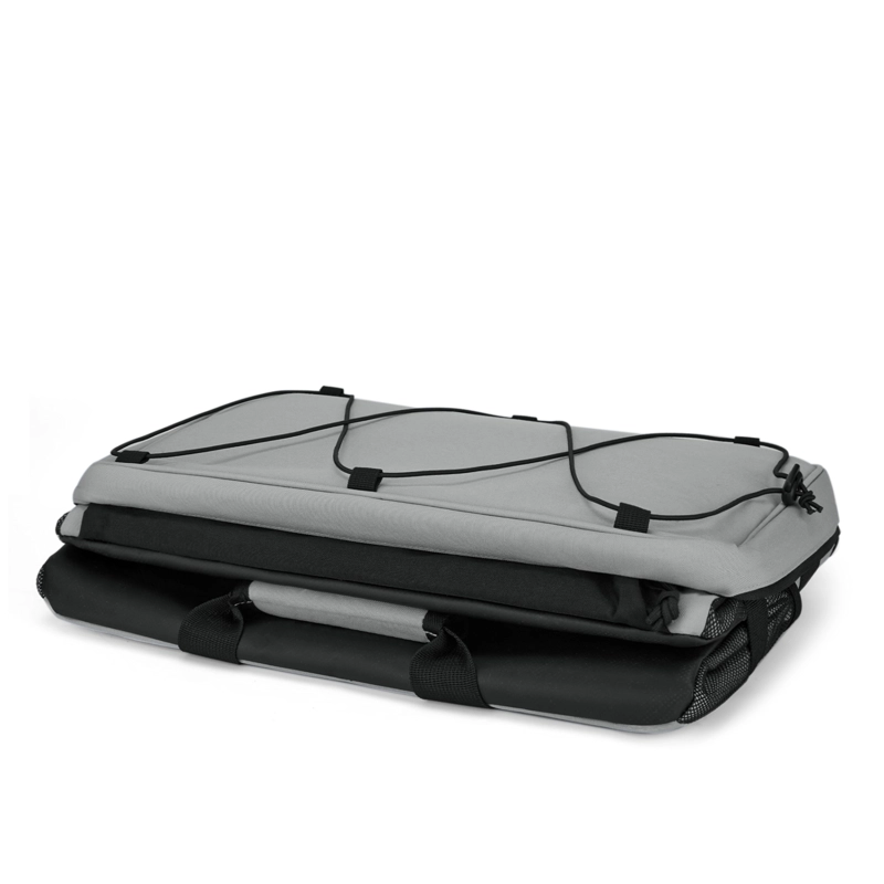 TOURIT COOLER BAG REFRIGERADOR AISLADO PORTATIL 46 LATAS 32L GRIS - 2