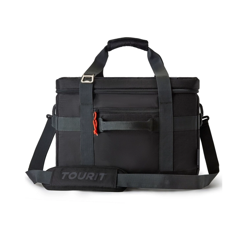 TOURIT COOLER BAG OFFROAD ENFRIADOR AISLADO PORTATIL 60 LATAS 40L NEGRO - 1