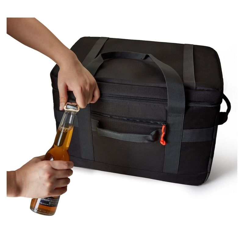 TOURIT COOLER BAG OFFROAD ENFRIADOR AISLADO PORTATIL 60 LATAS 40L NEGRO - 5