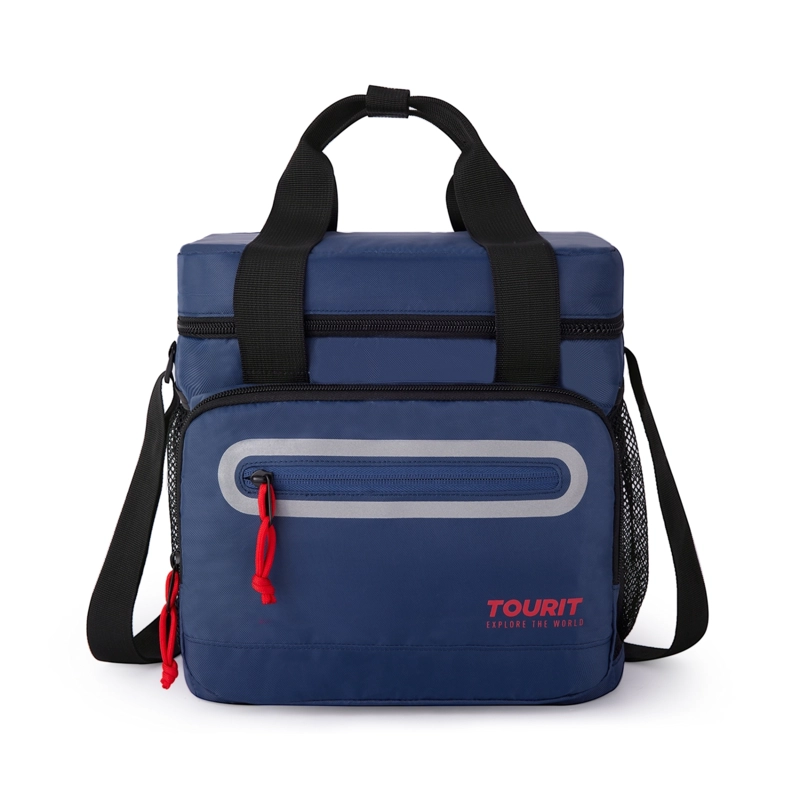 TOURIT LONCHERA TE RMICA WORK 20 LATAS 14L IMPERMEABLE AZUL OSCURO - 1