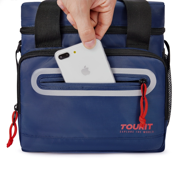 TOURIT LONCHERA TE RMICA WORK 20 LATAS 14L IMPERMEABLE AZUL OSCURO - 8