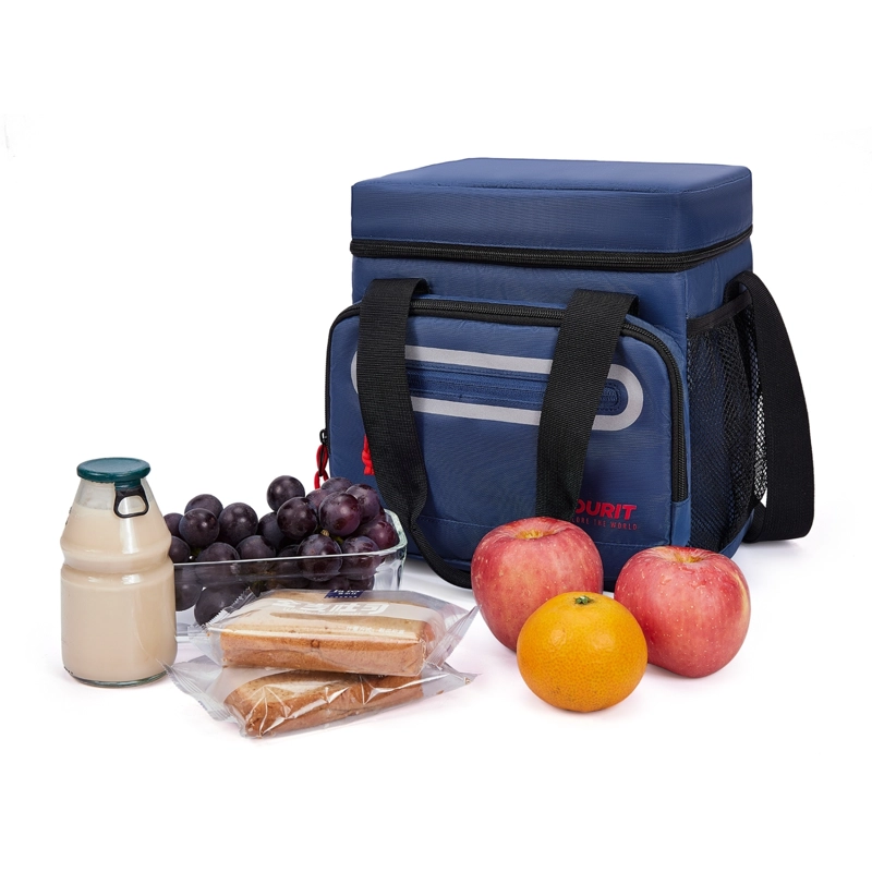 TOURIT LONCHERA TE RMICA WORK 20 LATAS 14L IMPERMEABLE AZUL OSCURO - 9