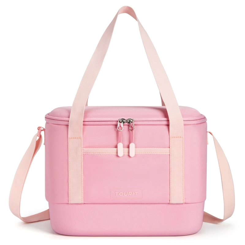 TOURIT BOLSO COOLER TE RMICO DAILY 16 LATAS 12L IMPERMEABLE ROSADO - 1