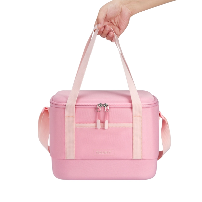 TOURIT BOLSO COOLER TE RMICO DAILY 16 LATAS 12L IMPERMEABLE ROSADO - 3