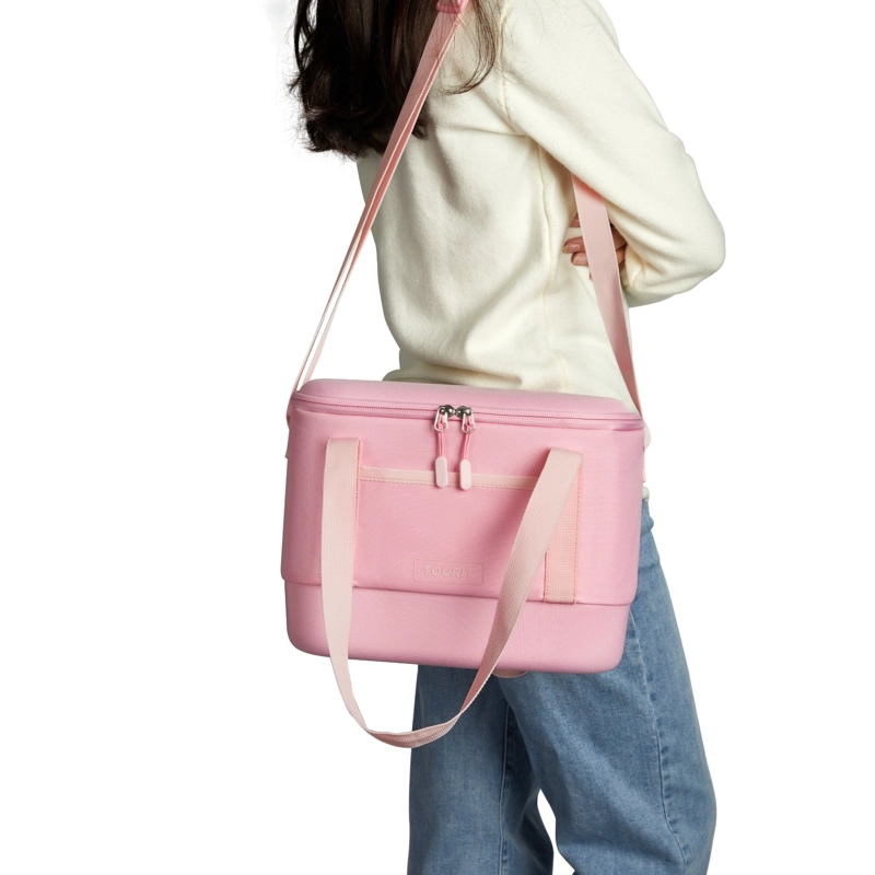 TOURIT BOLSO COOLER TE RMICO DAILY 16 LATAS 12L IMPERMEABLE ROSADO - 7