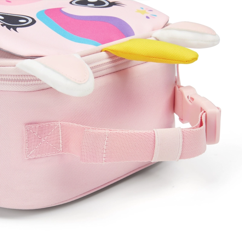 TOURIT LONCHERA TE RMICA KIDS 5.5L INFANTIL IMPERMEABLE ROSADO UNICORNIO - 5