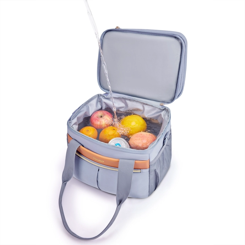 TOURIT LONCHERA TE RMICA DOUBLE DECK 23 LATAS 13L EXPANDIBLE GRIS - 8
