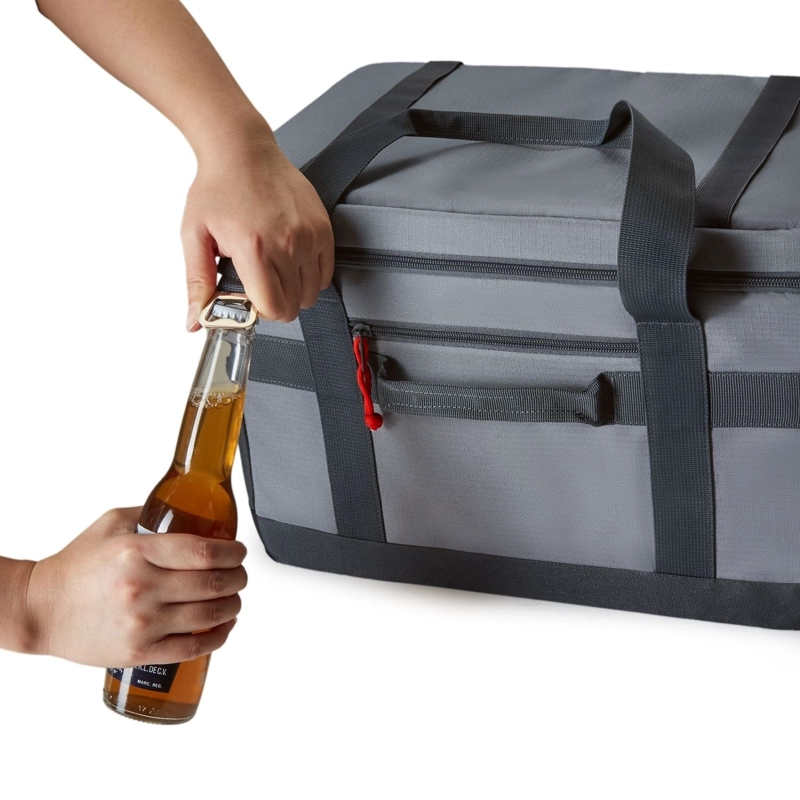 TOURIT COOLER BAG OFFROAD ENFRIADOR AISLADO PORTATIL 60 LATAS 40L GRIS - 8