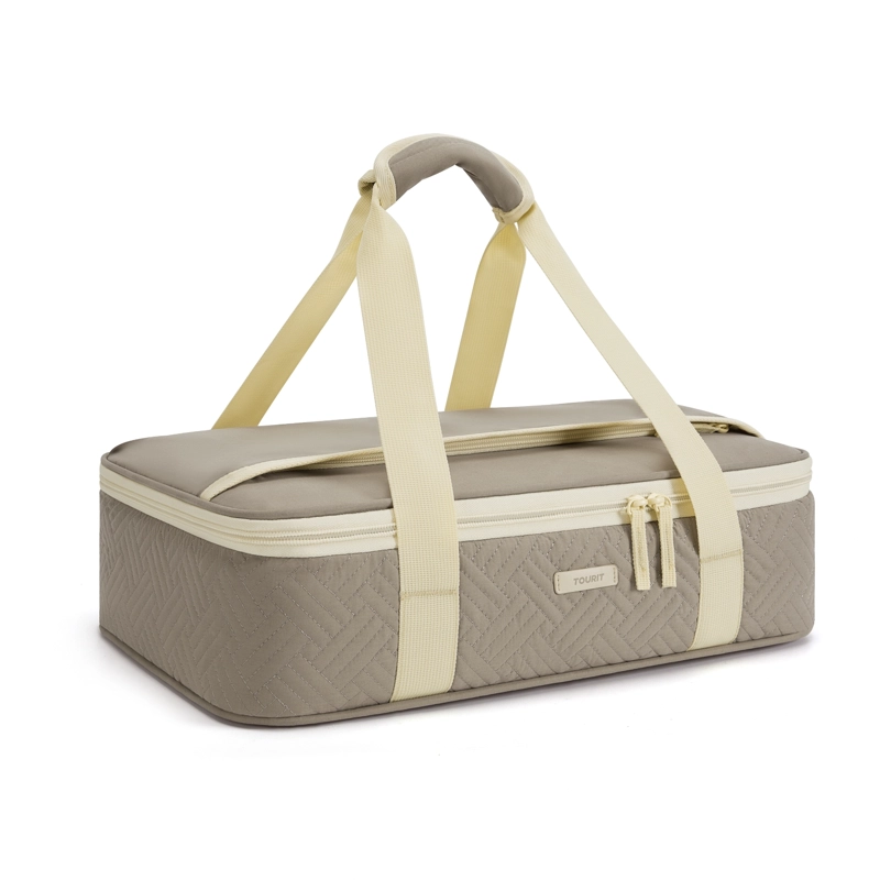 Tourit Bolsa Térmica Comida 23x33cm Impermeable Camel - 1