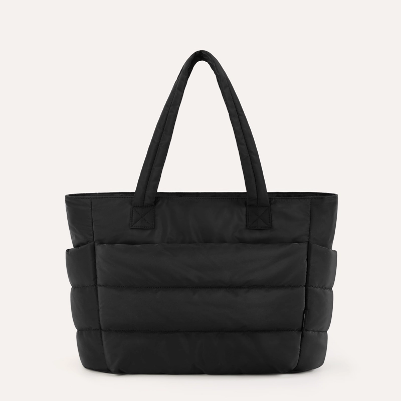 BAGSMART BOLSO TOTE ACOLCHADO BUBBLE 20 L PARA NOTEBOOK 15,6' NEGRO - 1
