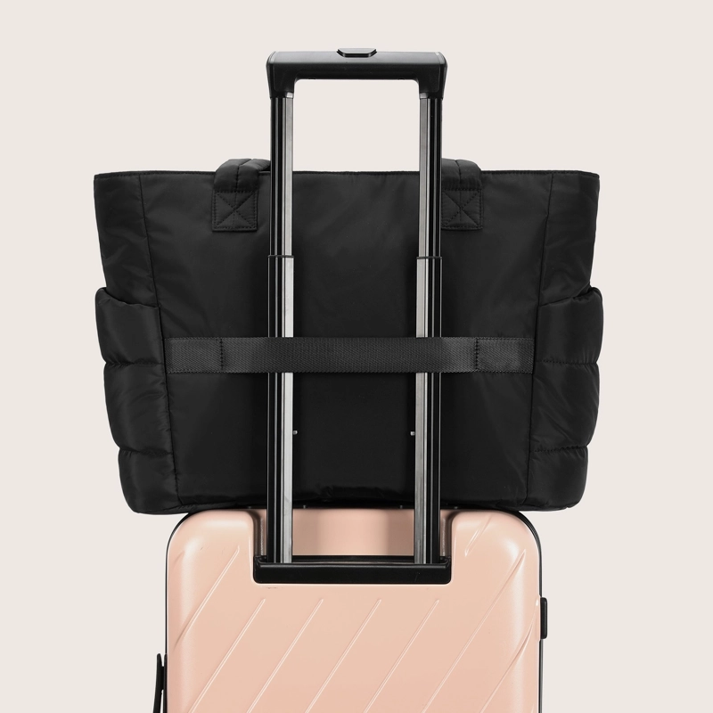 BAGSMART BOLSO TOTE ACOLCHADO BUBBLE 20 L PARA NOTEBOOK 15,6' NEGRO - 2