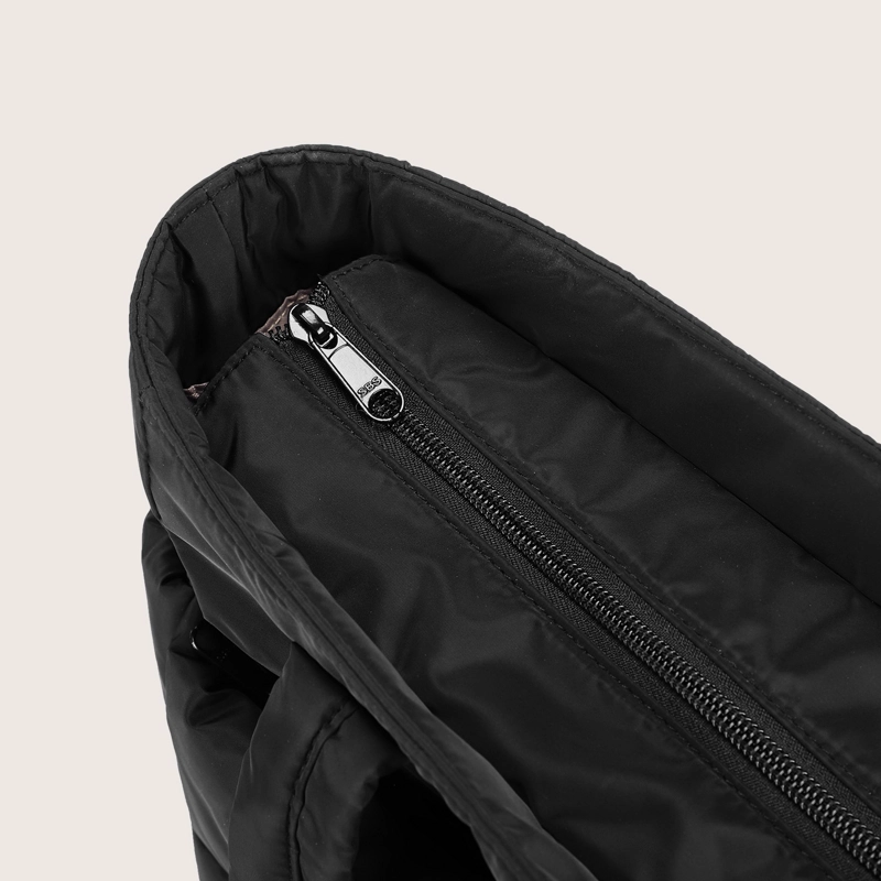 BAGSMART BOLSO TOTE ACOLCHADO BUBBLE 20 L PARA NOTEBOOK 15,6' NEGRO - 3