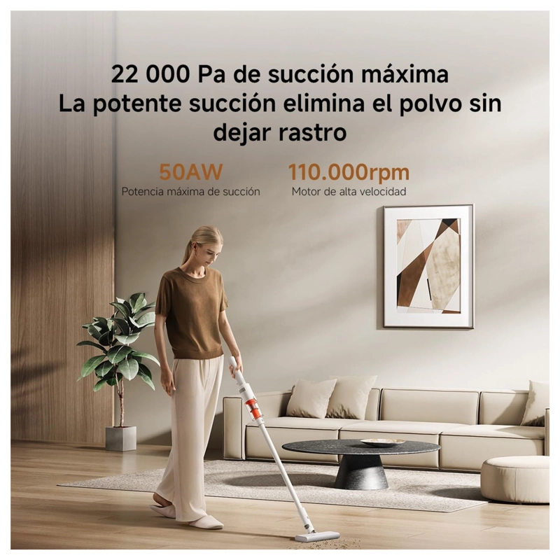 XIAOMI ASPIRADORA INALAMBRICA VACUUM CLEANER P30 BLANCO - 4