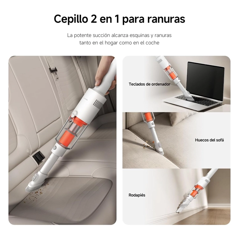 XIAOMI ASPIRADORA INALAMBRICA VACUUM CLEANER P30 BLANCO - 9